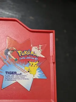 Vintage 1998 Pokedex Pokemon Nintendo Tiger Electronics Red Handheld Toy Works - Image 3