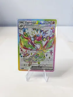 Pokemon Flygon ex 222/191 Sv08: Surging Sparks Ultra Rare Holo - Image 1