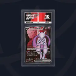 Pokemon Team Rocket's Mewtwo ex - 213/182 - Destined Rivals - ACE GEM MINT 10 🌟 - Image 3