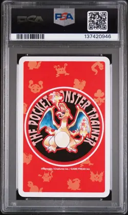 MEWTWO ACE OF SPADES #150 1996 POKEMON RED P/C POP 94 IN PSA 10 - Image 3
