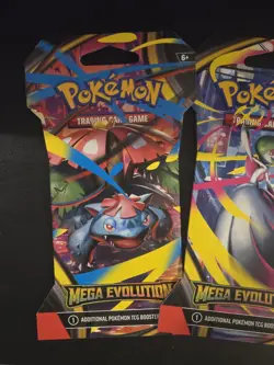 Pokemon TCG (4) Mega Evolutions Sleeved Booster Packs - SHIPS FAST! - Image 5