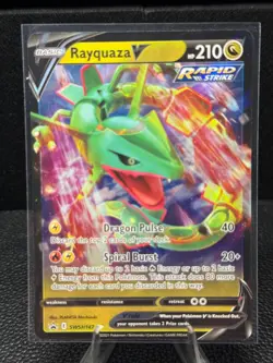 Rayquaza V SWSH147 Holo Promo Sword & Shield Promo Pokemon Near Mint - Image 1