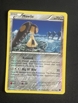 Mawile 80/116 Uncommon Plasma Freeze Pokemon Reverse Holo LP - Image 1
