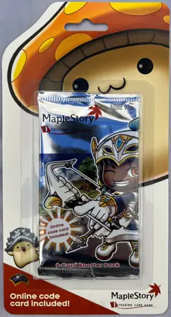 Set of 4 MapleStory 9-card booster packs 2007 Wizards of the coast /Nexon - Image 3