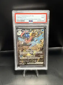 Pokemon Greninja ex 132 Sv: Scarlet & Violet Promo Holo PSA 9 - Image 2