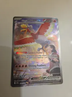 Pokemon TCG Ethan's Ho-Oh EX Sir 230/182 Destined Rivals Mint/Nm Condition - Image 1