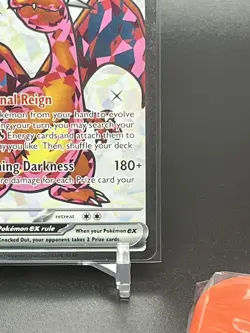 Charizard EX Premium Collection Black Star Promo with Display Case #5 - Image 5