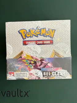 Pokemon TCG - Sword and Shield Rebel Clash Booster Box Sealed - Image 1