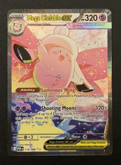 Mega Clefable Ex 119/088 - SIR - Perfect Order - Pokemon TCG - Image 1