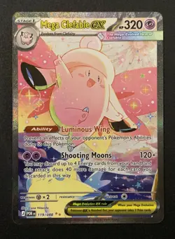 Mega Clefable Ex 119/088 - SIR - Perfect Order - Pokemon TCG 3 - Image 1