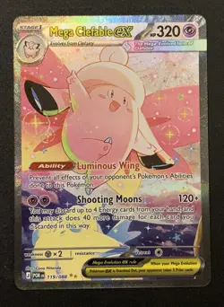 Mega Clefable Ex 119/088 - SIR - Perfect Order - Pokemon TCG 4 - Image 1