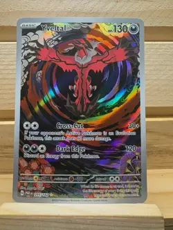 Yveltal 205/182 Pokemon TCG SV04 Paradox Rift Illustration Rare NM Free Shipping - Image 1