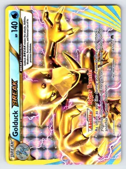 Golduck BREAK 18/122 2016 XY Breakpoint Pokemon Card Ultra Rare Holo - VLP - Image 1