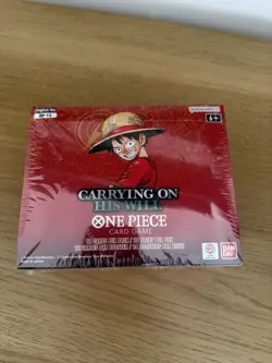 One piece TCG OP-13 ENG Carrying On His Will Booster Box SEALED - Image 1
