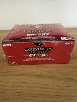 One piece TCG OP-13 ENG Carrying On His Will Booster Box SEALED - Image 3