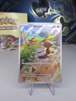 Paldean Wooper 102/094 Phantasmal Flames Pokemon Card. Pack Fresh. Free Delivery - Image 1