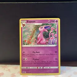 Pokemon Espeon SWSH174 Sword & Shield Promo Holo Pokemon card - Image 1