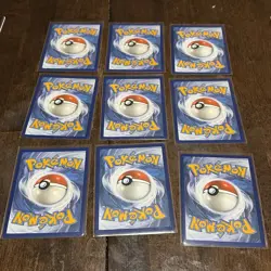 Pokemon TCG Modern Trainer Supporter Full Art Lot 9 Cards NM Lillie Wally - Image 2