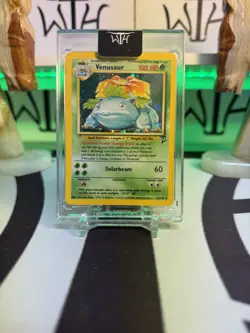 VINTAGE Pokemon TCG Venusaur Holo Rare Card Base Set Two 18/130 GRADE 🔥 - Image 1