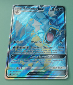 Pokemon Gyarados GX Full Art Ultra Rare Holo 101/111 Trading Card TCG - Image 2