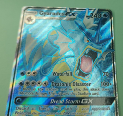 Pokemon Gyarados GX Full Art Ultra Rare Holo 101/111 Trading Card TCG - Image 4