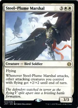 Steel-Plume Marshal NM/M* Jumpstart ENGLISH 005/078 mtg -UnltdCards - Image 1