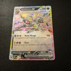 Pokemon TCG Umbreon EX 060/131 Prismatic Evolutions Card NM - Image 2