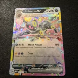 Pokemon TCG Umbreon EX 060/131 Prismatic Evolutions Card NM - Image 3