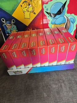 Pokemon 151 Mini Tins 5-Pack Case (8) Costco - Image 2