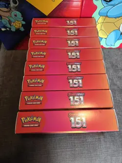 Pokemon 151 Mini Tins 5-Pack Case (8) Costco - Image 3