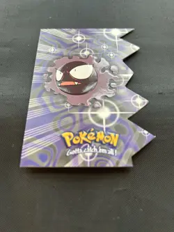 2000 Pokemon Topps TV Series 3 Die Cut Gastly #EV04 - NM/LP - Image 3