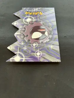 2000 Pokemon Topps TV Series 3 Die Cut Gastly #EV04 - NM/LP - Image 4