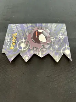 2000 Pokemon Topps TV Series 3 Die Cut Gastly #EV04 - NM/LP - Image 5
