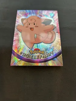 2000 Topps Chrome Pokemon Clefairy Spectra #35 - NM - Image 3
