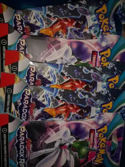 Pokemon TCG: Scarlet and Violet - Paradox Rift -Sleeved Booster Pack- Sealed - Image 1