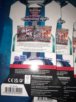 Pokemon TCG: Scarlet and Violet - Paradox Rift -Sleeved Booster Pack- Sealed - Image 2