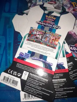 Pokemon TCG: Scarlet and Violet - Paradox Rift -Sleeved Booster Pack- Sealed - Image 4
