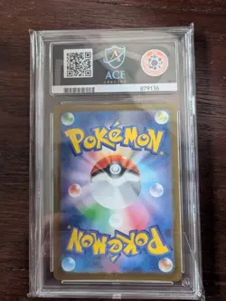 Pokemon TCG Team Rockets Mewtwo Ex Mega Dream SAR #237 Ace 10 Perfect Subgrades - Image 2