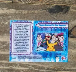 Topps Pokemon The Movie 2000 Team Rocket To The Rescue #50 non holo NM - Image 2