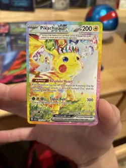 Pokemon TCG Pikachu EX Surging Sparks 238/191. Near Mint. - Image 1