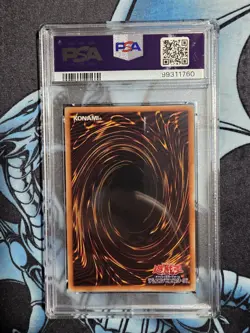 2008 Yu-Gi-Oh! JPN Promo Shonen Jump Magazine #JP012 Dark Magician PSA 9 - Image 2