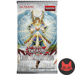 Yugioh Light of Destruction Reprint Booster Pack Unlimited New & Sealed - Image 1