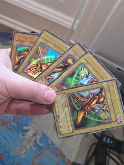 Yu-Gi-Oh! Exodia the Forbidden One Complete Set LOB Ultra Rare Original Vintage - Image 3