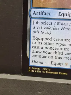 MTG - Astrologian's Planisphere (FIN-046) - FINAL FANTASY Near Mint FOIL Card - Image 4