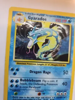 Gyarados Base Set Holo Pokemon Card WOTC - Image 2