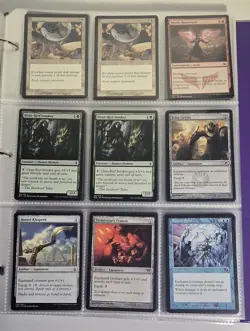 Vintage Magic The Gathering Binder Collection Card Lot ×126 Cards Total NM/M - Image 3