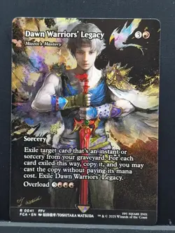 Mtg Final Fantasy Dawn Warriors Legacy Showcase Card (Mizzit's Mastery) #0041 - Image 1