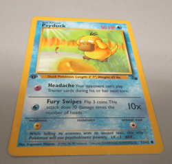 Vintage 1999 1st Edition Psyduck 53/62 Fossil Pokemon Card - Image 2