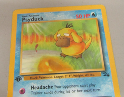 Vintage 1999 1st Edition Psyduck 53/62 Fossil Pokemon Card - Image 4