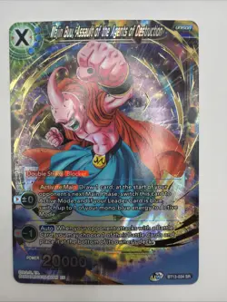 Majin Buu Assault of the Agents of Destruction BT13-034 SR Dragon Ball Card Game - Image 1